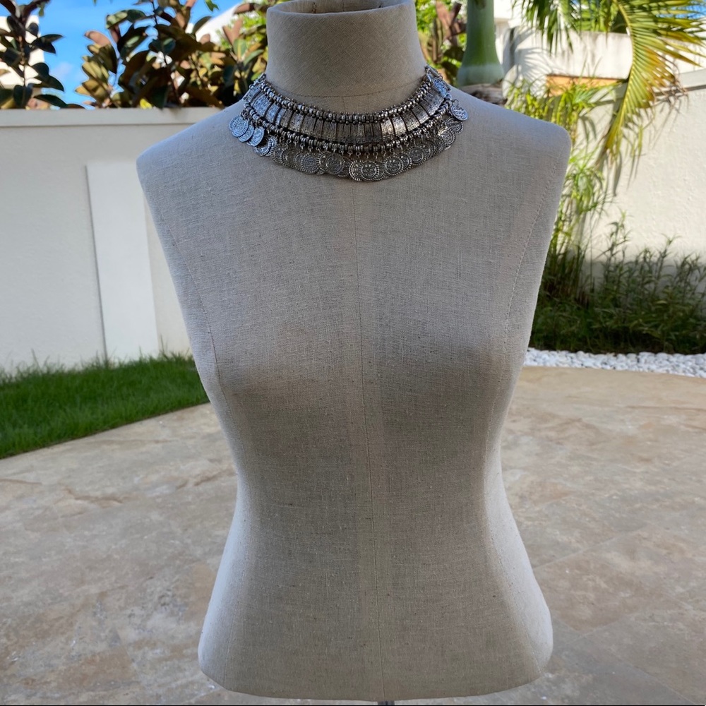 ❌3x$18💎 Statement Bohemian Coins Necklace